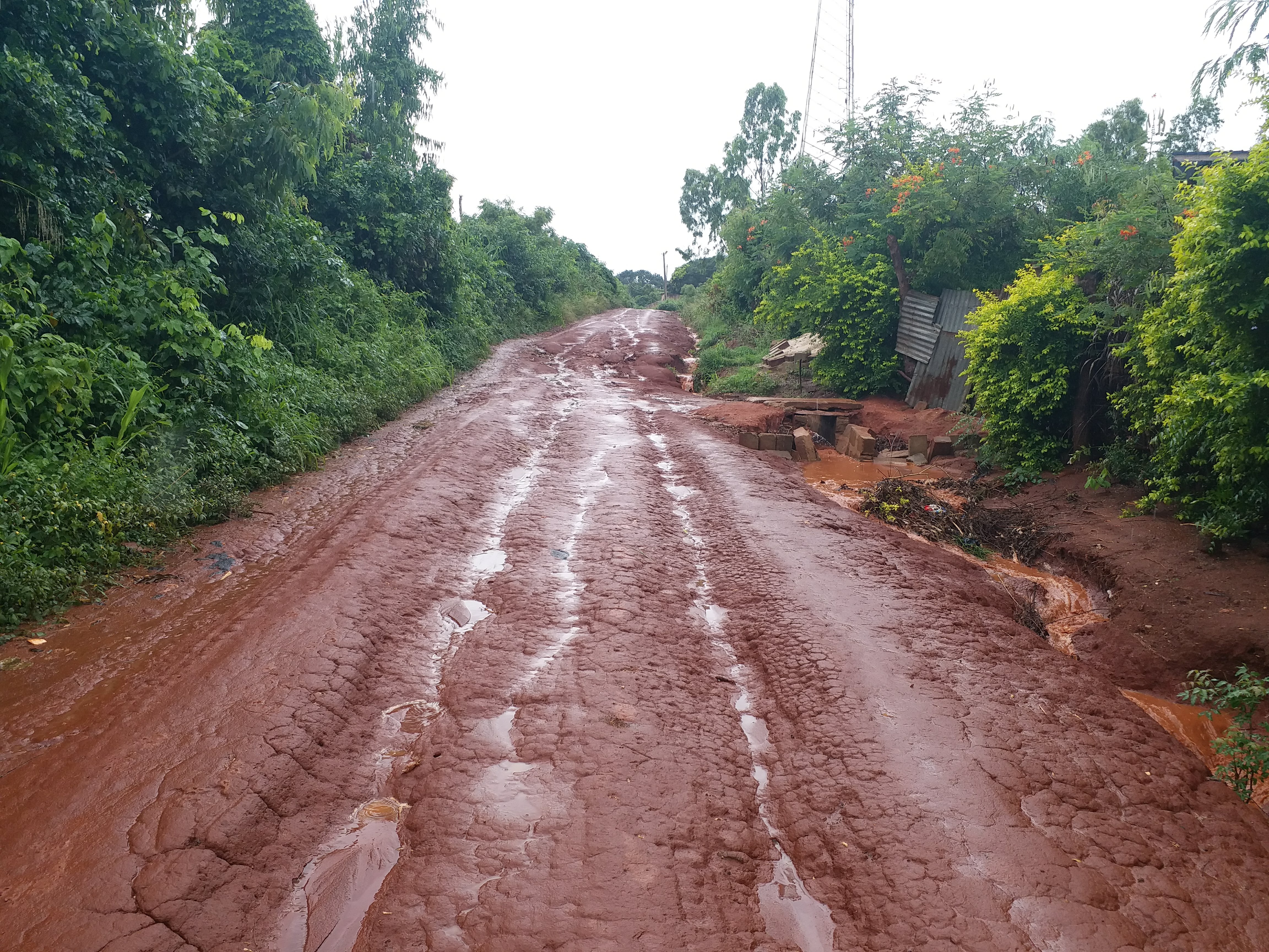 road in Possotomè
